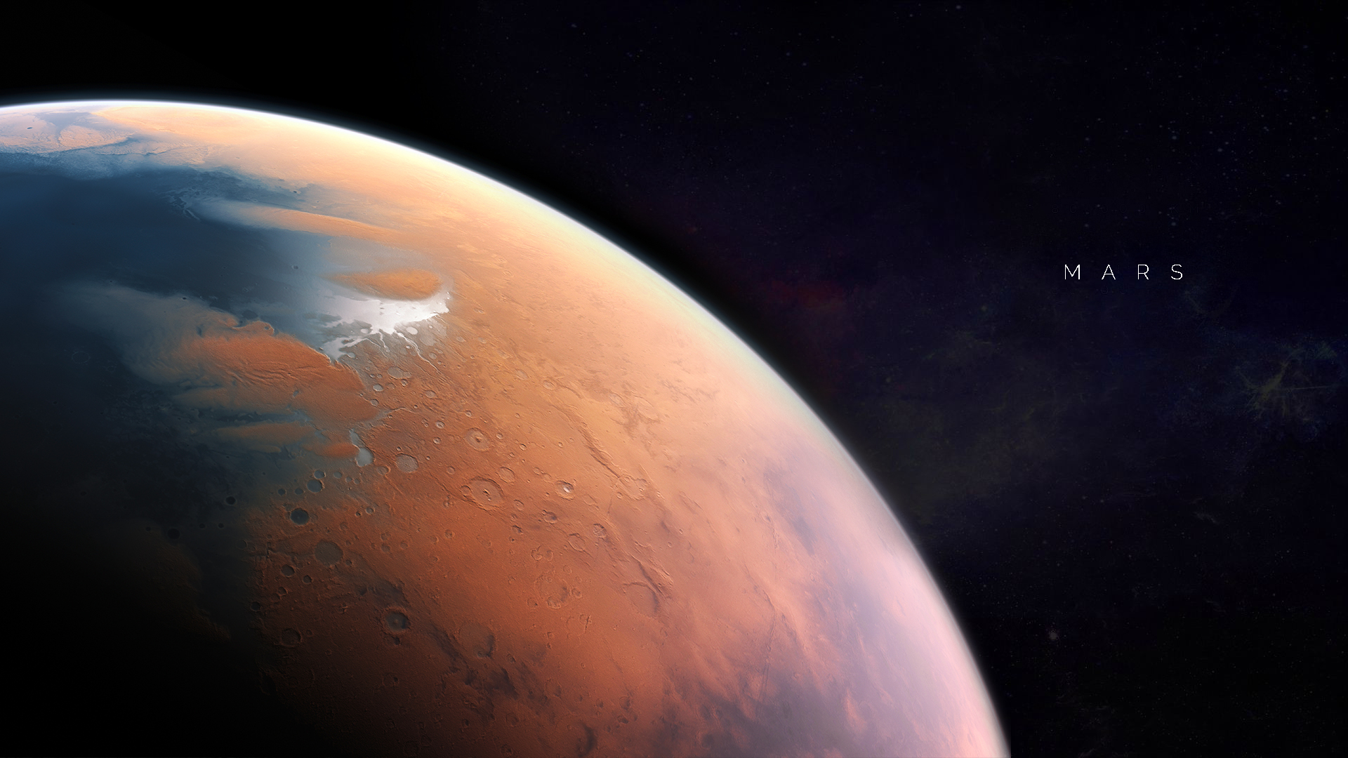 Обои Пустынная планета марс картинки на рабочий стол на тему Космос - скачать бесплатно